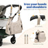 14L Spacious Puffer Diaper Tote Bag - Ideal for Travel & Hospital Use