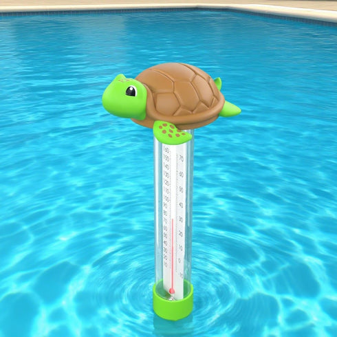 Generic Swimming Pool Thermometer - Floating Easy Read Water Temperature Gauge - String Ice Bath Cold Plunge Spa Pond