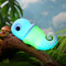 Myratts Night Light for Kids, Cute Soft Silicone Chameleon Lamp, Dimmable Timer Nursery