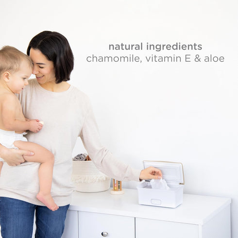99% Pack, 800 Count Ubbi Fragrance-Free Baby Wipes, Water Based, Plant Based Wipes, Hypoallergenic for Sensitive Skin
