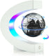 Flagest Magnetic Levitating Globe with LED Light, C Frame Floating World Globe Lamp, Cool Gadgets for Men Boys