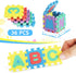 36 2 2 Inch Pcs Foam Mat x Interlocking Alphabet and Numbers Mini ABC Play Mats for Floor Colorful Alphabet Foam Letter