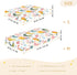 KICPOAY 52x28 Chick Happy Easter Toddler Bed Crib Sheets Baby Crib Sheets Cover for Soft Mini Crib Mattress