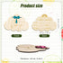 NQEUEPN 2pcs Wooden Baby Announcement Sign, Double-Sided Newborn Gender Reveal Its a Boy Girl Sign Welcome Hello World