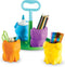 Learning Resources Create-a-Space Kiddy Center Pets, 6 Pieces Kids Art Supplies Organizer Caddy