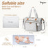 Diaper Bag Tote, Large Diaper Bags Waterproof, Hospital Bag for Labor Delivery, Baby Bag with Pacifier Case, Travel