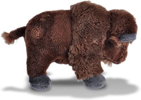 Wild Republic Cuddlekins Bison Plush, Stuffed Animal, 8 Inches, Gifts for Kids, Plush Toy