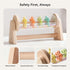 Tummy IEATFO Rain Stick Toy with Stand - Sensory Sound Training Tool for Kids, Time Musical Instrument for Infant