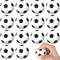 15 Pack Mini Soccer Stress Balls - 1.57" Small Foam Sports Balls for Party Favors and Stress Relief