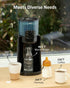 4 72H Water Warmer, HEYVALUE Baby Bottle Warmer, Formula Maker with Night Light, Temperature Control & Keep Warm