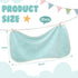 Hahafelt 12 Pack 20 10 Inch Green Baby Burp Cloths for Boys and Girls Coral Fleece x Super Soft Burp Cloths