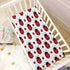 Set, Mattress#194 Fitted Crib Sheets for Boys Girls, Soft Breathable Comfortable Ladybug Baby Sheet Crib Sheets Fits