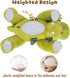 (20" 3.3 lbs) Weighted Dragon Stuffed Animal Soft Weighted Plushes Cute Green Dragon Plush Toy Birthday Gift for Boys