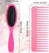 YoungJoy 21 Pcs Doll Hair Play Accessories, Pink Series Hair Brush Set for 18 and 14 Inch Dolls, Beauty Hair Care Tools