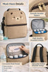 Generic breast milk cooler travel bag with an exclusive and delicate design, five Breastmilk Storage Bags are included