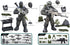 YEIBOBO Special Forces Mini Action Figure (Flying Tigers Team XJ-822) with Military Weapons and Accessories