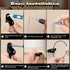 10 Pcs Furniture Anchors, Baby Proofing Anti-Tip Metal Straps for Cabinet, Wardrobe, Dresser Safety