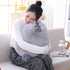 20 Inches) Winsterch Kids Large Cat Stuffed Animal Toys Gift Big Plush Cat Animal Baby Doll, Fat Gray Plush Cat Toy