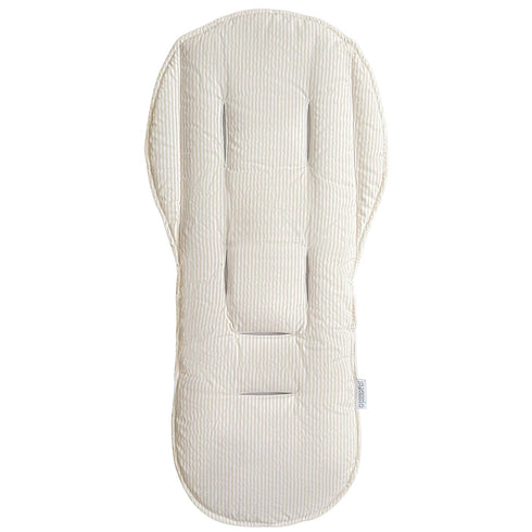 Suessie Stroller Liner - Universal and Reversible Seat Insert, Sand Stripe