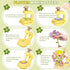 JoySpark Toys 150PCS 3-12 Fabric Flower Bouquets Toys DIY Flower Making Kit for Kids Ages Arts & Crafts Flower Crafts