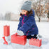 Snow Fort Building Block, Beach Sand Toys for Kids, Sand Castle Mold Kit for Outdoor Fun, Birthday Gifts