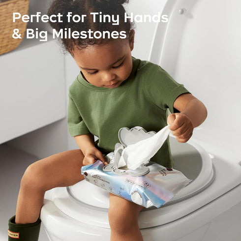 99% 42 3 Packs Bc Babycare Cloud Max Flushable Wipes, Hypoallergenic for Sensitive Skin, Water, Plant-Based Fibers