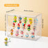 2 Pack 3 (2, Acrylic Display Cases for Collectibles, Clear Display Case for Figures, Tier Display Shelf Boxes Miniature