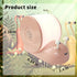 Dimmable 800mAh Cute Snail Night Light | Magnetic Base Bedside Lamp | Long-Lasting Soft Light |USB Rechargeable Timer