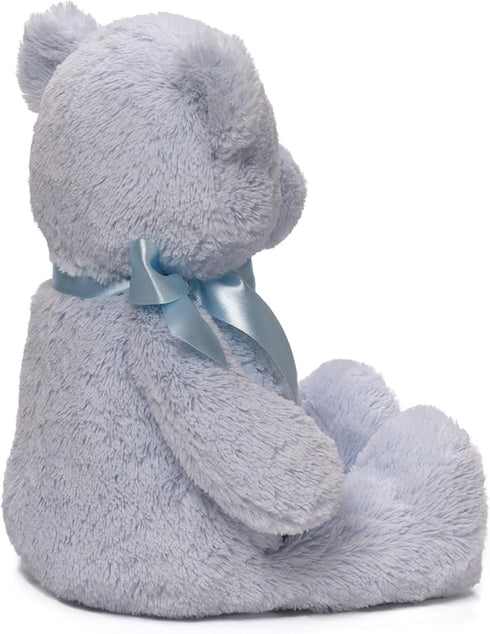 GUND Baby Baby's First Teddy Bear, Ultra Soft Animal Plush Toy for Babies and Newborns, Blue, 15”