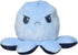 TeeTurtle Plushiverse - 4 Inch Reversible Plushie - Cute Kawaii Blue Day and Night Octopus - Soft Stuffed Animal