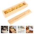 VOSAREA Wooden Pregnancy Test Keepsake Box for Announcement Decorative Storage for Memorable Moments for Preserving