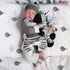 CHAREX 22 Inch Sleeping Reborn Baby Boy Doll, Lifelike Realistic Weighted Newborn, Christmas Gift for Kids Age 3+