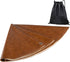 Linkidea Vegan Leather Splat Mat for Under High Chair - Floor Protector for Kids, Reusable Infant Food Splash Spill