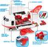 Set 3 4 5 6 Dwi Dowellin Airplane Toys with Fire Truck Cars Toy and Play Mat,Plane with Light Up and Sounds,Birthday