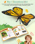 ECOHDT 7Pcs 3D Kids,1:1 5 6 7 8+ Set,Educational Lifelike Puzzles for Replica Insect Building Toys for Year Old Boys