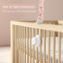 Mkcxcol 35 3 Crib Mobile for Girls - Pink and White Unicorn & Weather Theme, Mobile for Crib with Lullabies & Modes