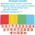 Counting Number Blocks and Sticks, Montessori Toys for Kids Learning, Educational Wooden Rods with Storage Tray