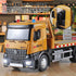 3+ Tow Truck Toys for Boys Metal Diecast Tow Trucks Model,Construction Truck Car with Simulated Sounds and Lights,Flat