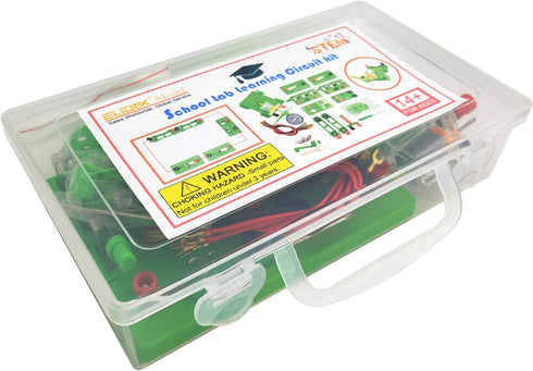 EUDAX Electricity Experiment Set, Physics Science Lab Learning Circuit Kit for Junior Senior High School Students