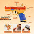 MUJERWQ Set 100 14+ DIY Building Block Foam Blaster - Educational STEM Toy Gun with Foam Darts & Display Stand