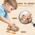 TOY Life Wooden Cars, Montessori Baby Toys for 0-12 Months, Rattle Toy Cars for 1+ Year Olds
