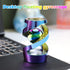 Rainbow Kinetic Spinning Desk Fidget Ball - Metal Stress Relief Toy for Adults
