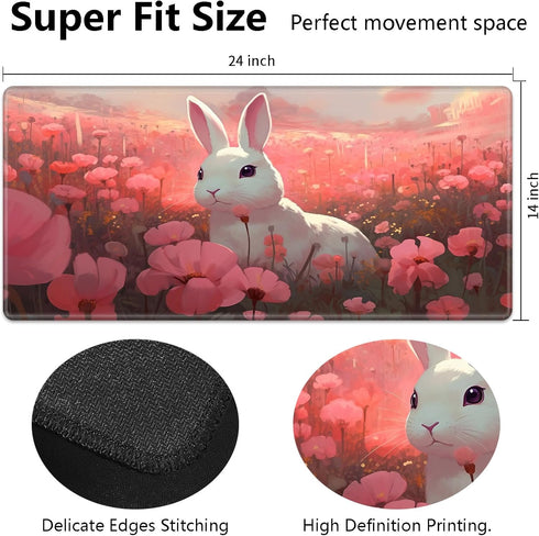RMJKXQZG 24" 14" for MTG Playmat x with High Elastic Rubber Base Non-Slip Rubber Sole HD Printing for TCG Mat Magic