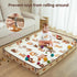 65" 50" Foldable Baby Play Mat, X Waterproof Double-Sided Cushioned Activity Play Mat, Soft Lightweight Foam Playmat