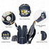 WITSTEP Backpack Diaper Bag with Changing Station, Baby Diaper Bag Organizer for Moms Dads Large Baby Changing Bags