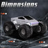 1:16 4-7, 4WD 5+ Monster Truck Toys, Amphibious Remote Control Car for Boys Waterproof RC Trucks, All Terrain Off-Road