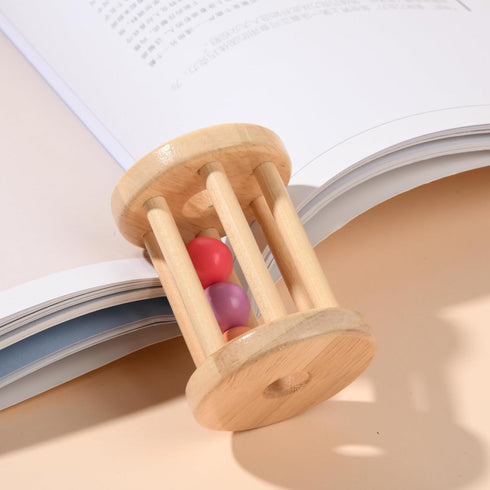 0-6 6 1 Tummy Toyssa Montessori Toys for Babies Months, in Wooden Learning Educational Sensory Toys with Spinning Drum