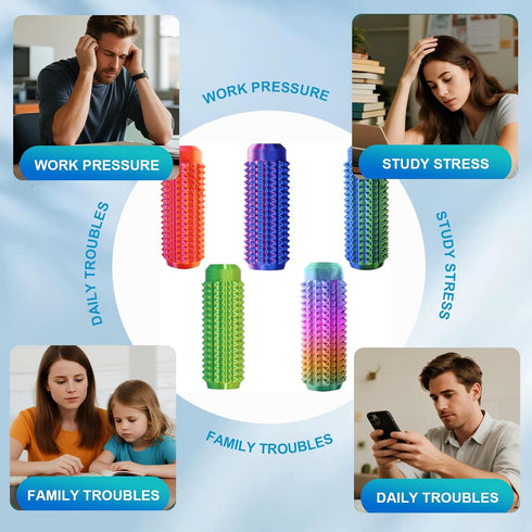 Noafuxy 3PC Little Ouchies Fidget Toys Adults, Pain Stim Fidget Anxiety Relief for Anxiety and Stress