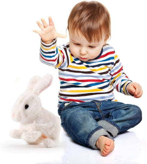 Liberty Imports Interactive Plush Bunny Rabbit Toy for Kids
