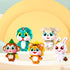 Larcele Micro Building Blocks Animal Set, DIY Mini 3D Toy Bricks, 1034 Dots KLJM-10 (Snake)